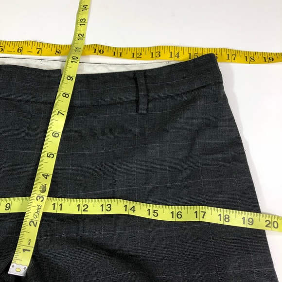 Elie Tahari Cuffed Wide Leg Wool Pants Size 8 K06 - Picture 6 of 7